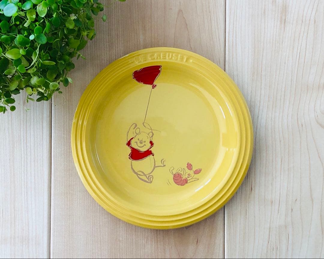 Le Creuset（ル・クルーゼ）プーさんシリーズ　プレート　4枚セット