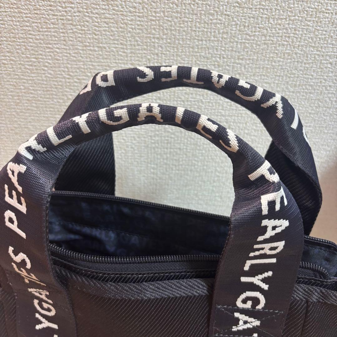 【美品】PEARY GATES パーリーゲイツ カートバック ネイビー