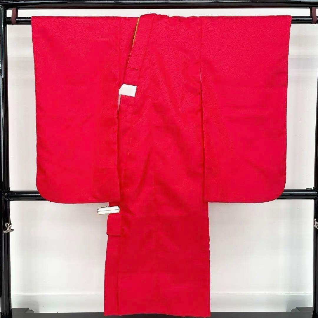 【着物と帯 時流】O105ys◆七五三 3才女の子着物&被布コート+長襦袢◆美品