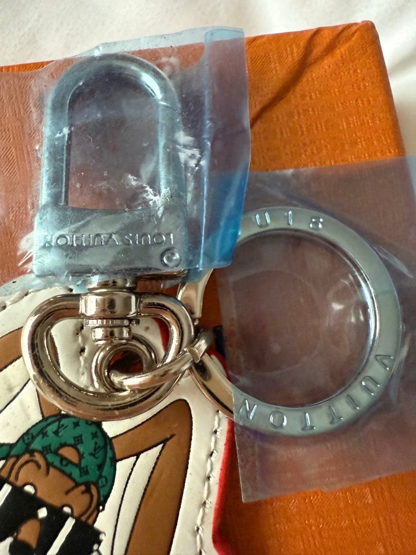 うさぎラビット　キーホルダー　lvキーチェーン　バッグチャーム3332