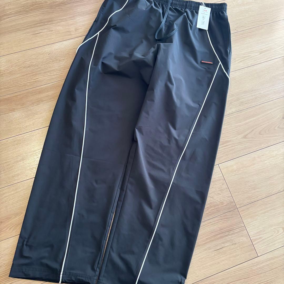 新品　ビームスデザイン　上下セット　ウインドジャケット　ウインドパンツ　ブラック