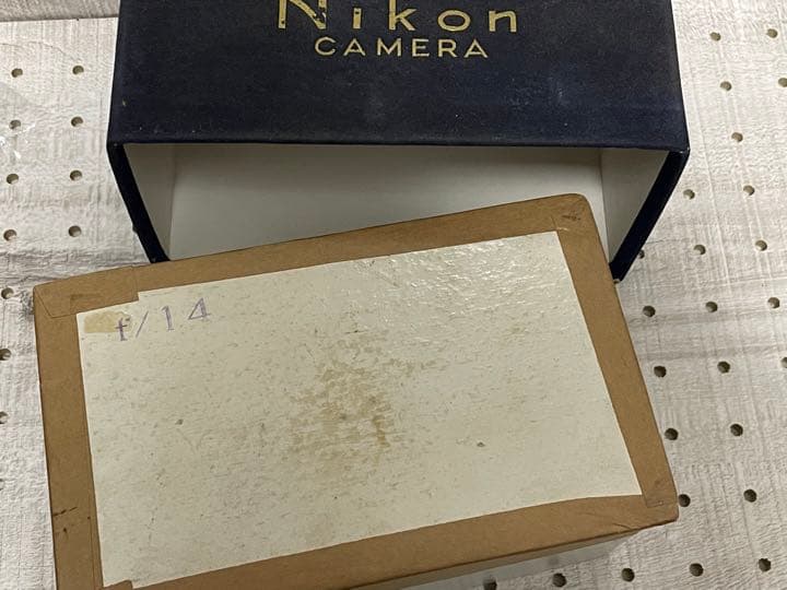 稀少 NIKON S NIKKOR LENS 空箱