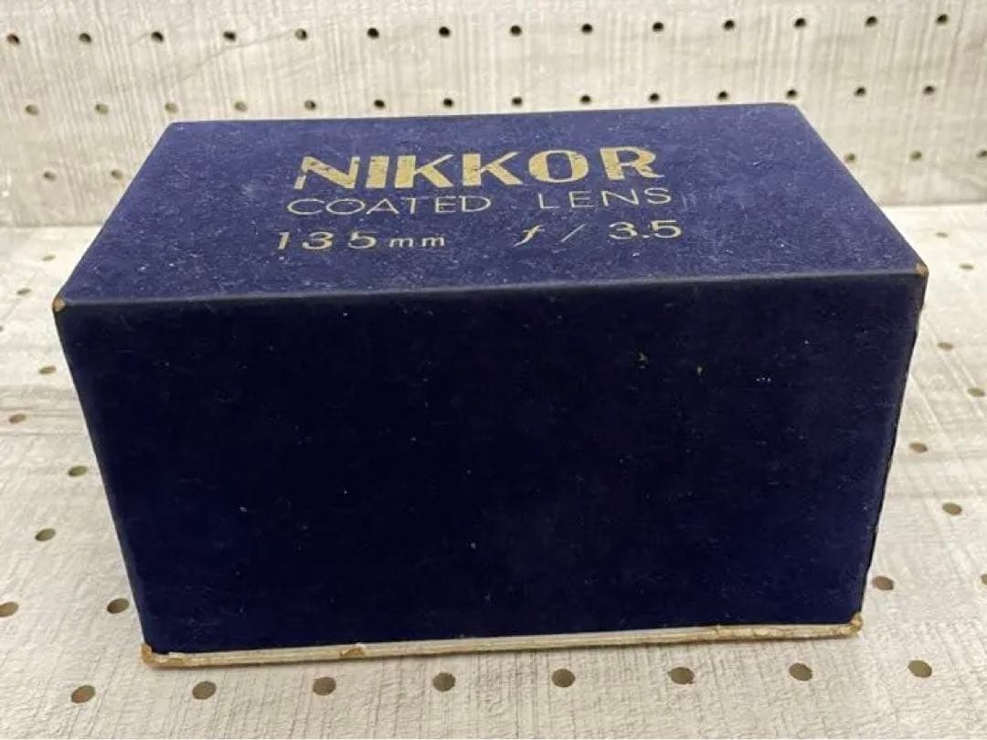 稀少 NIKON S NIKKOR LENS 空箱
