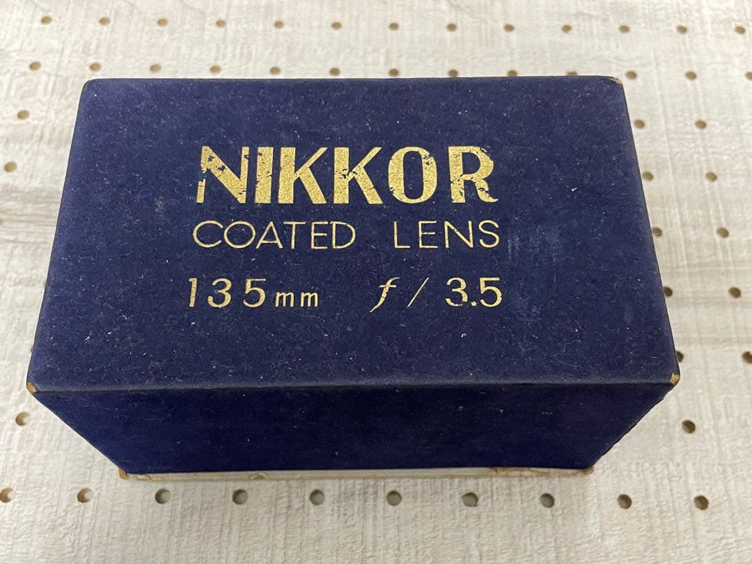 稀少 NIKON S NIKKOR LENS 空箱