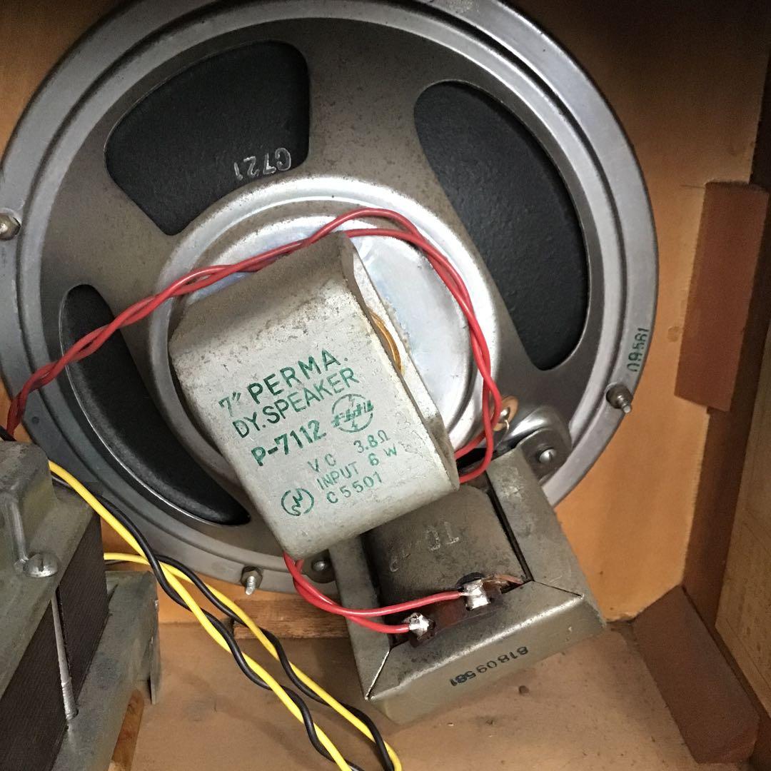 昭和レトロ　真空管ラジオ　完全オーバーホール済み　ナショナル　マジックアイ