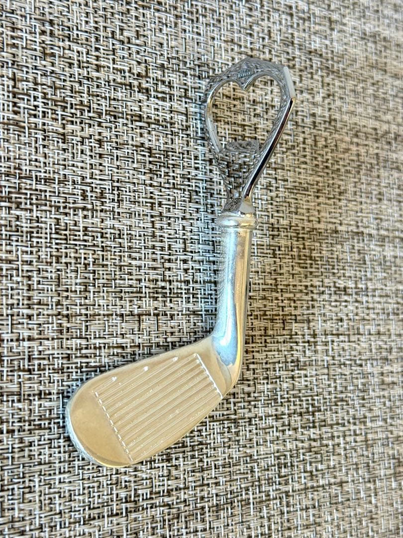 【HERMESエルメス】 アンティーク ゴルフクラブモチーフ栓抜き・オープナー