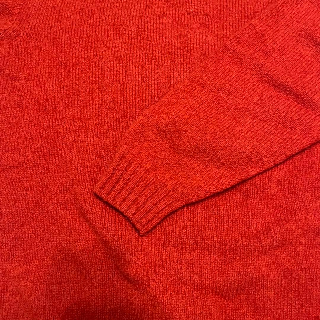 （専用）Inverallan シェットランドウールセーター 44 レッド
