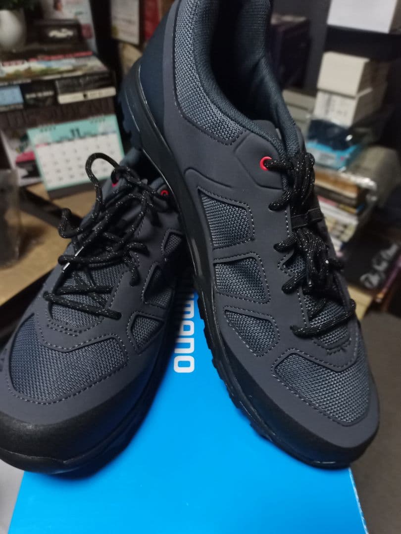 SHIMANO ET3 グレー 45サイズサイクルシューズ