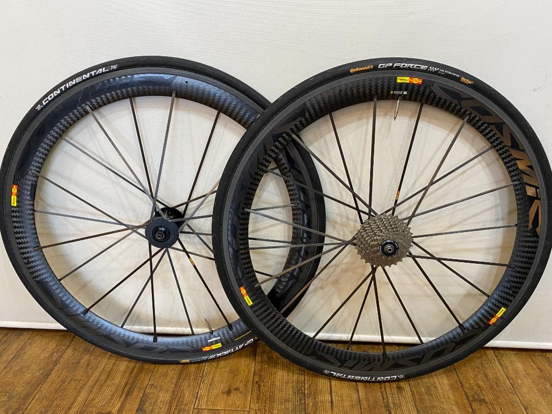 マビック　コスミックカーボン　SLR　SSC 　美品　リムブレーキ