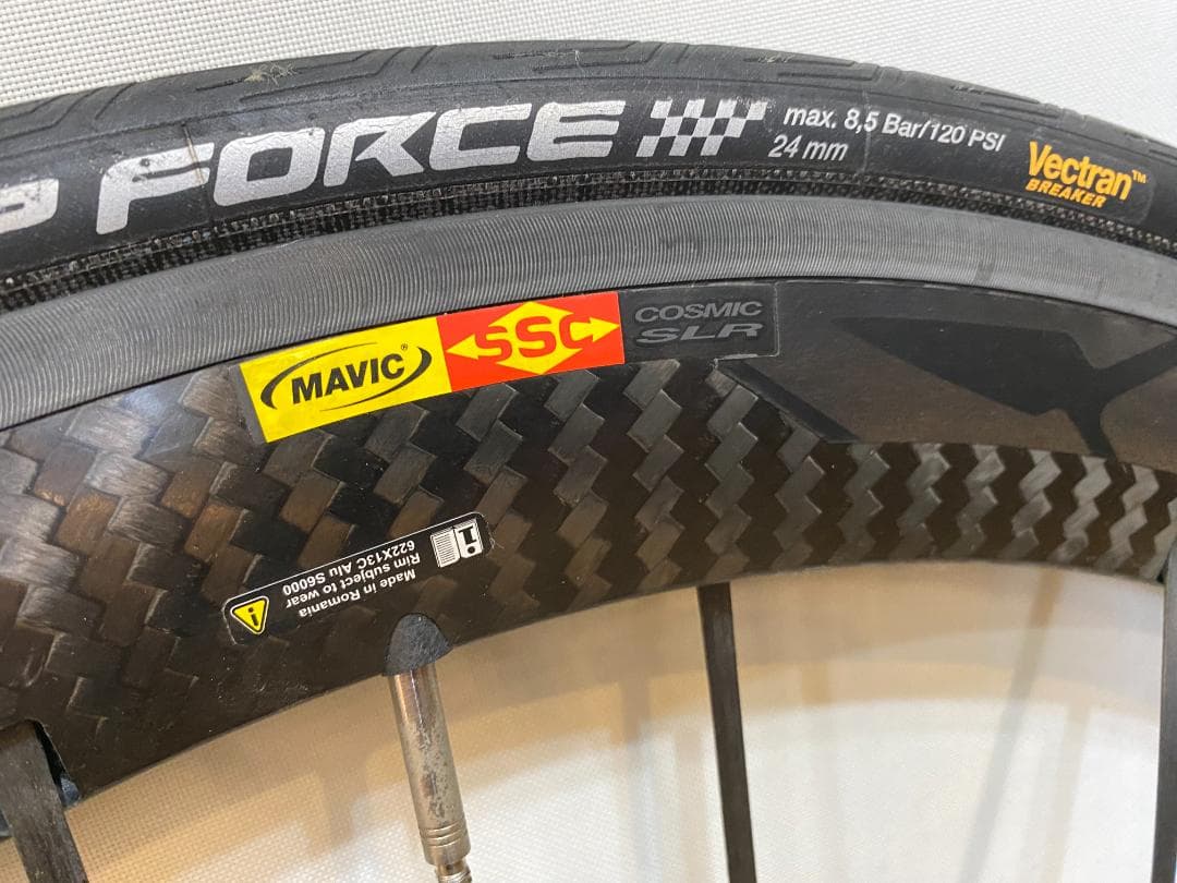 マビック　コスミックカーボン　SLR　SSC 　美品　リムブレーキ