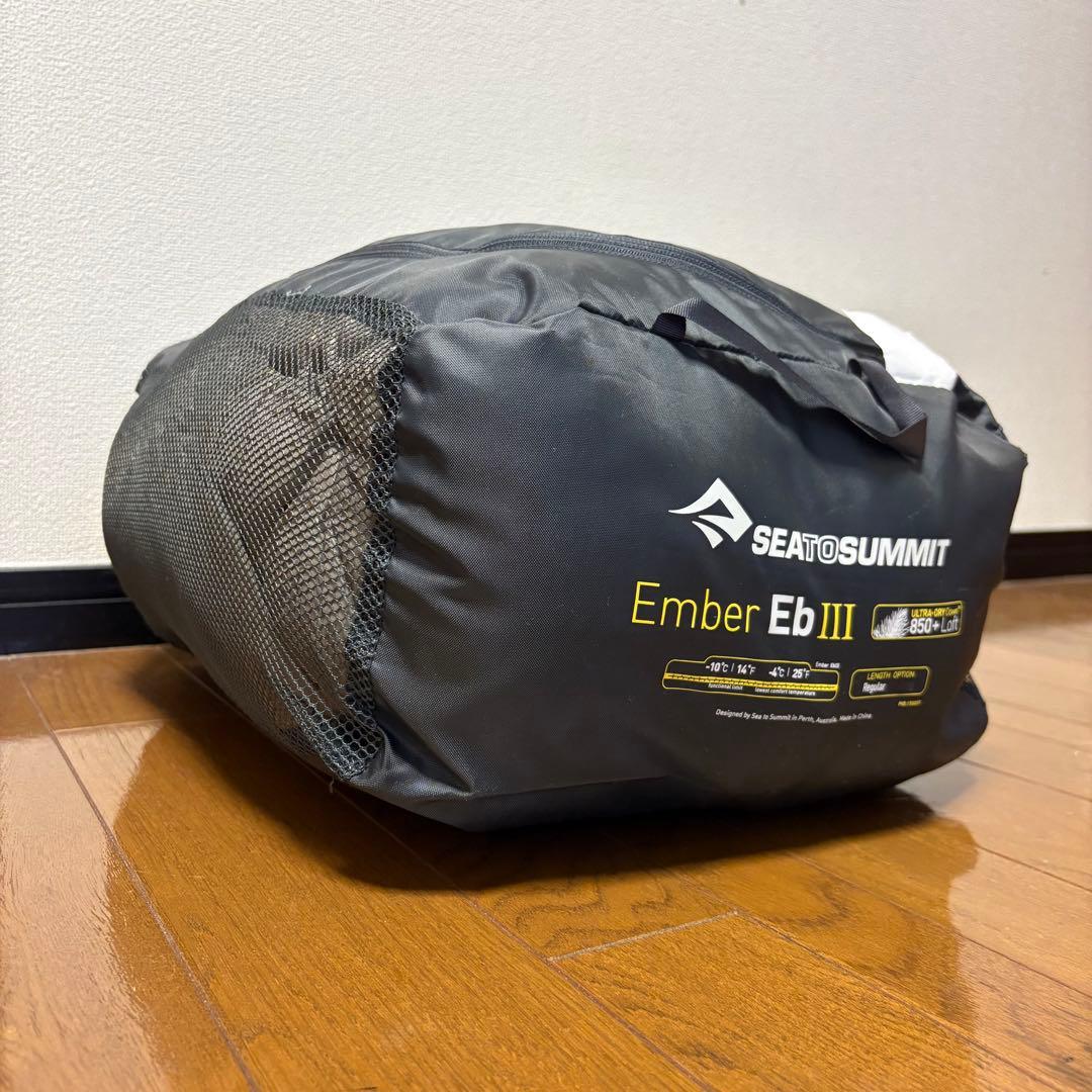 【新品】SEA TO SUMMIT エンバーEbIII -10～-4℃ キルト