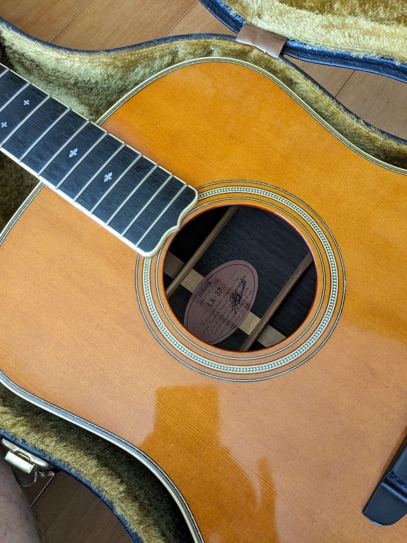 【極希少✨】生産完了品　ヴィンテージ　ヤマハ　アコギ　LA37　オール単板