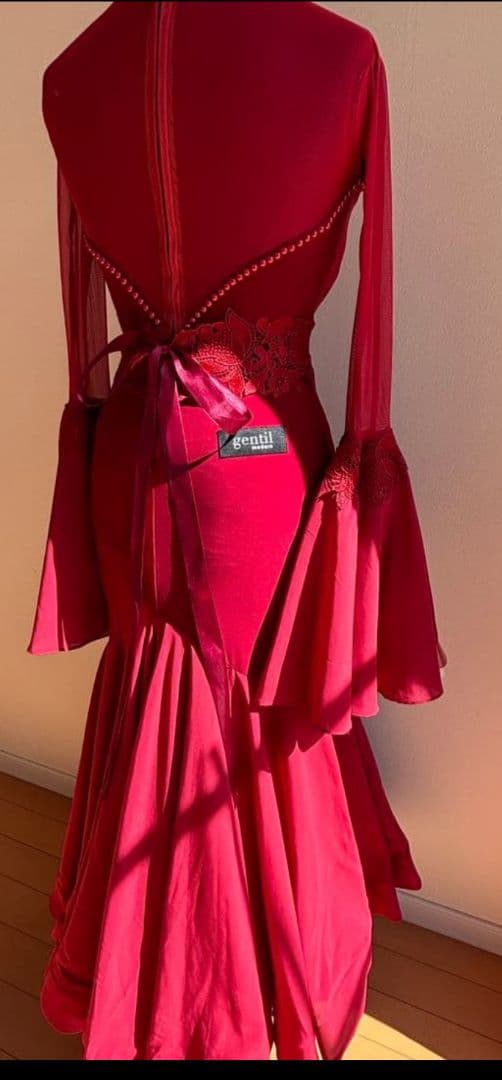 gentilジャンティ　社交ダンスドレス