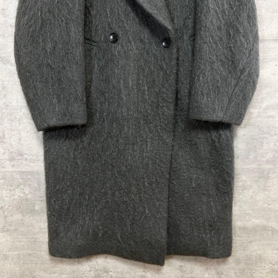 美品 UNCRAVE アンクレイヴ シャギーオーバーコート　ロングコート