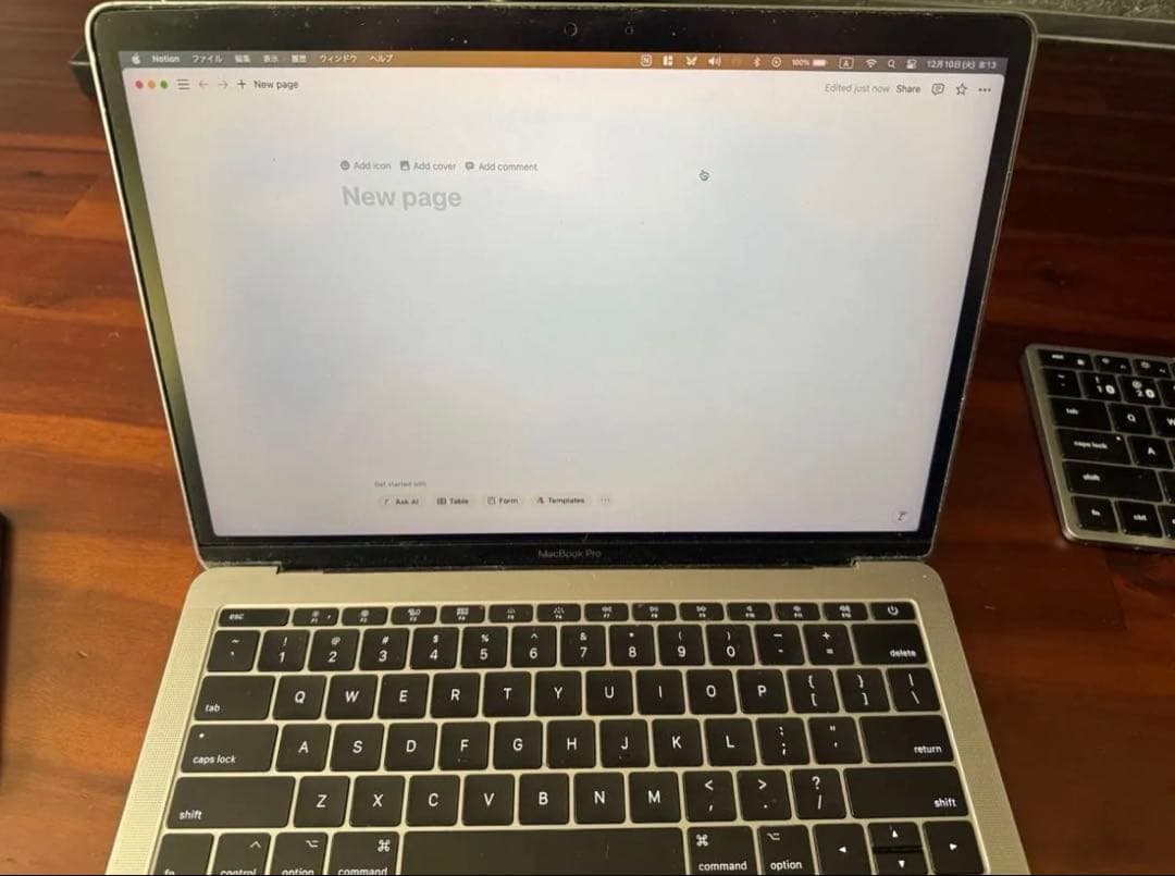 MacBook Pro 2017 16GB 256GB us スペースグレー