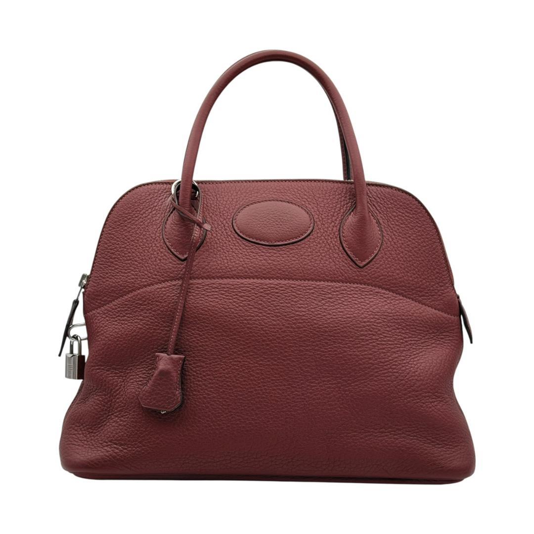 【極美品】エルメス ボリード31 トリヨン 2way ハンドバッグ ボルドー
