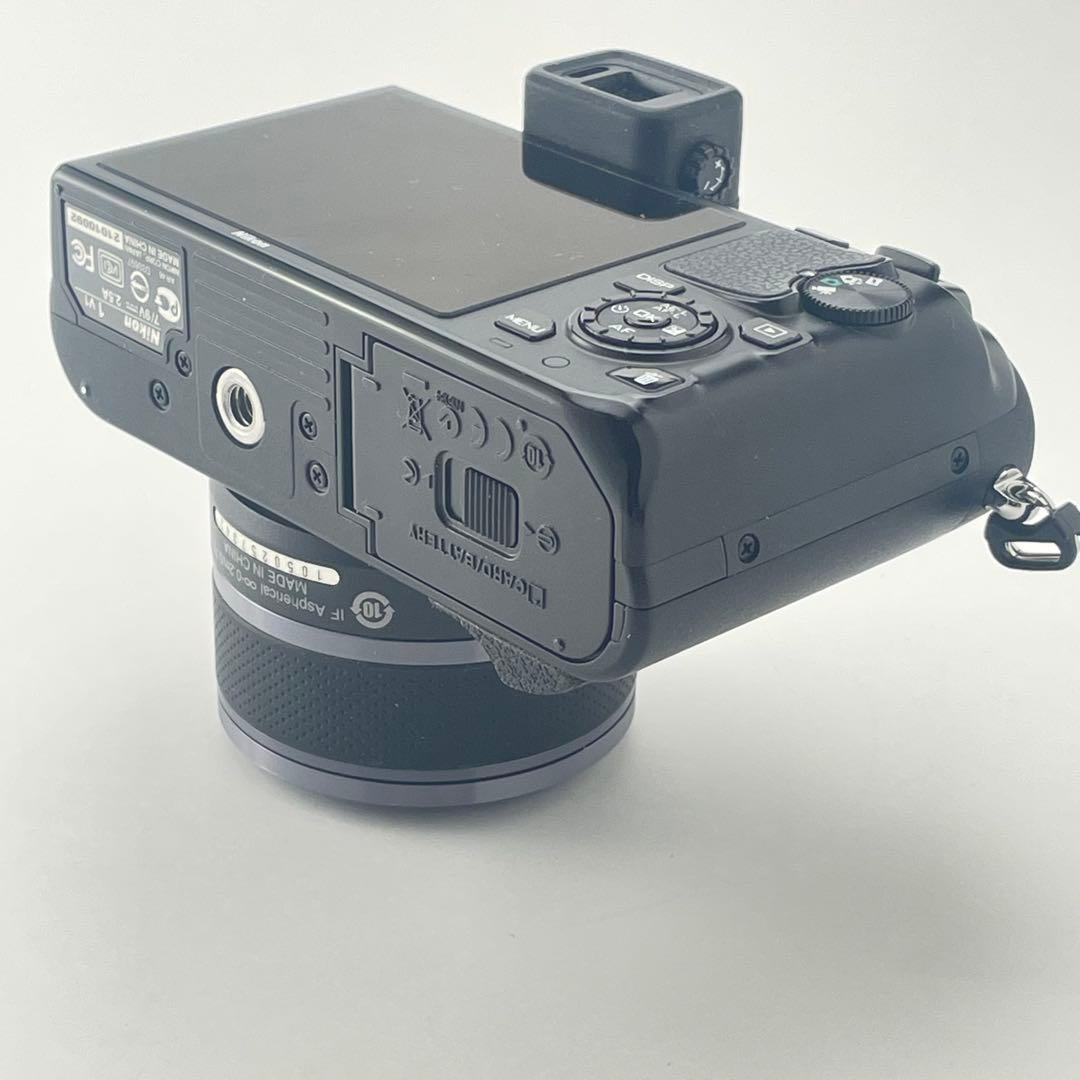 【ファインダー極上・返品保証】Nikon1 V1 ブラック 標準レンズキット