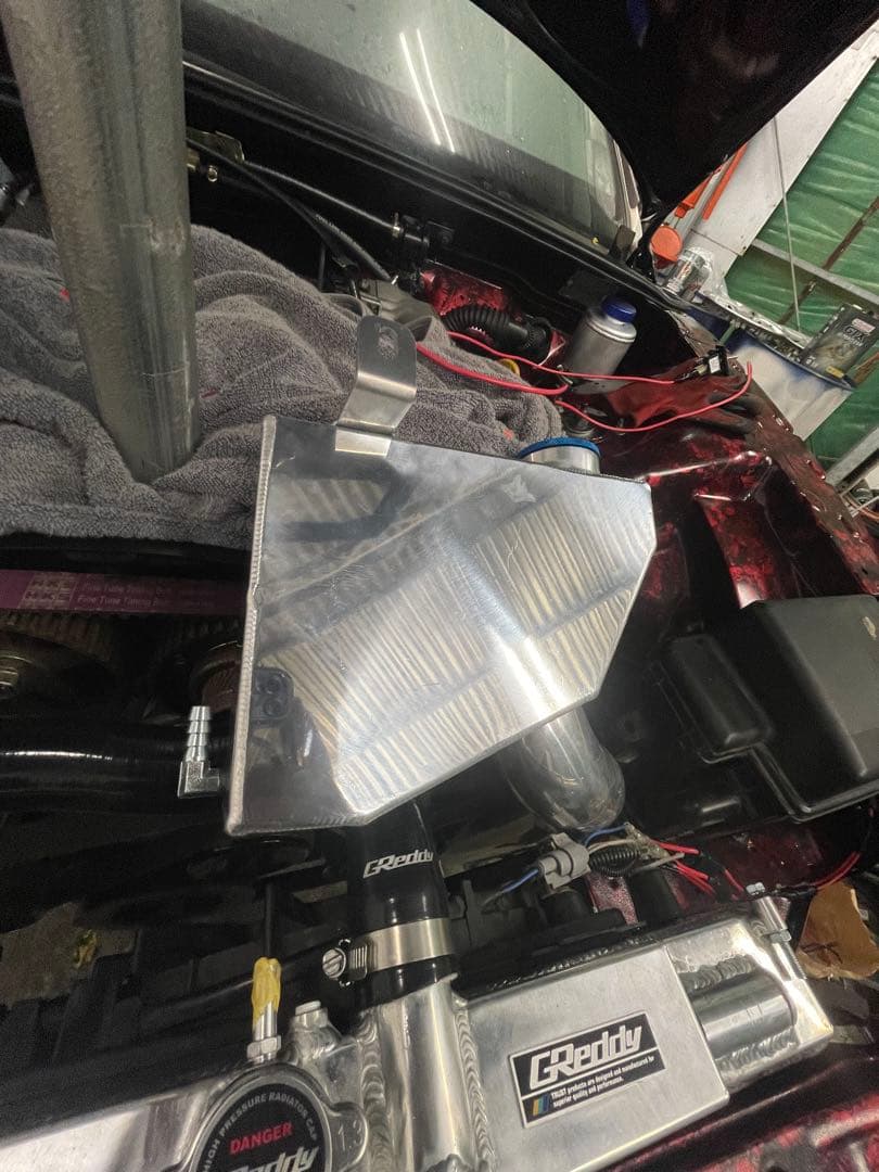 シルビア用　kts アルミリザーブタンク