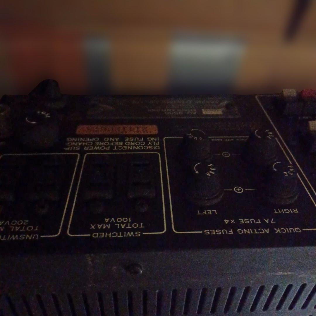 SANSUI AU-9500 ステレオアンプ　通電確認ずみ　アンプ　さんすい