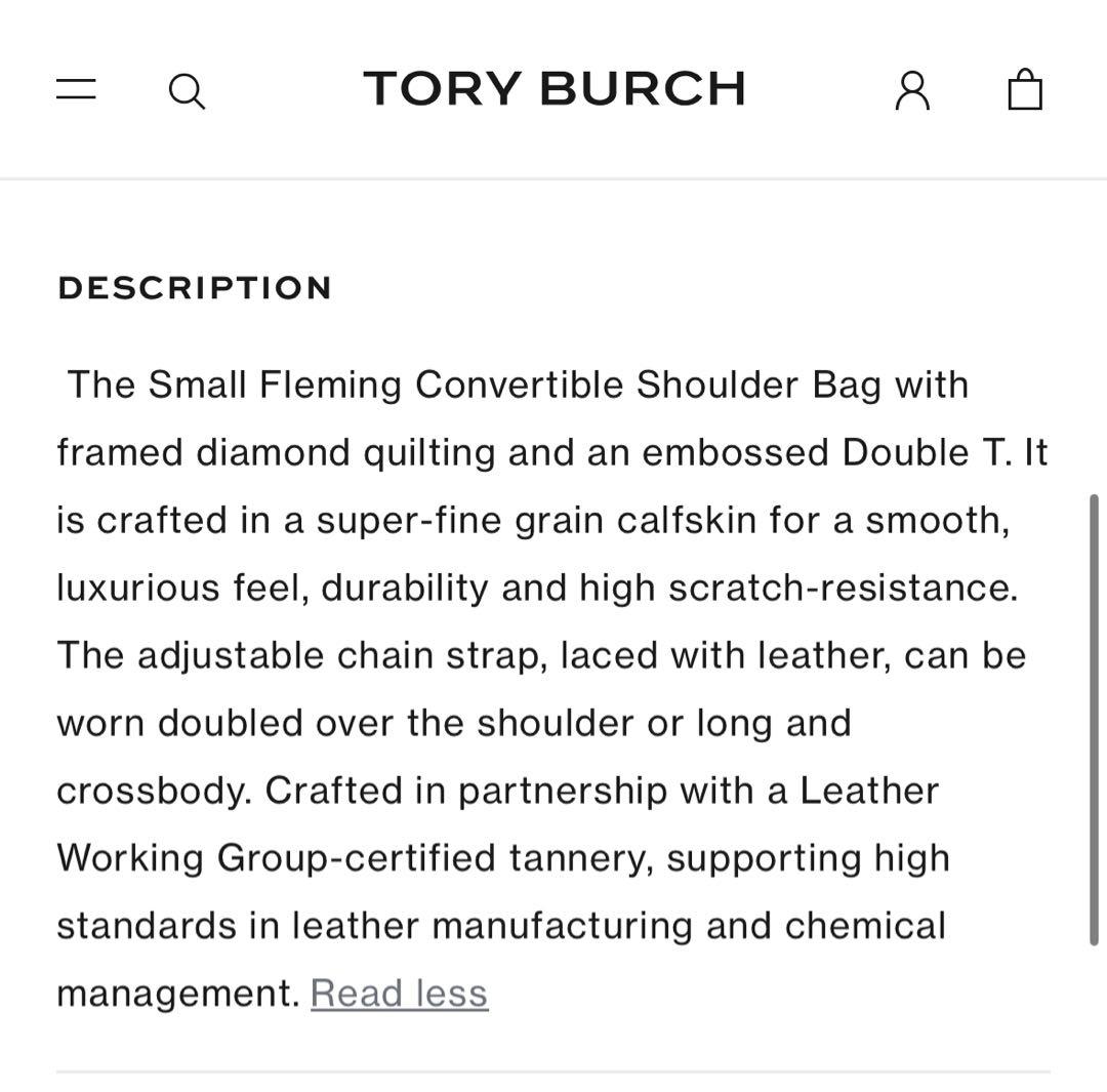【美品】Tory Burchトリーバーチ マットグレー　ショルダーバック