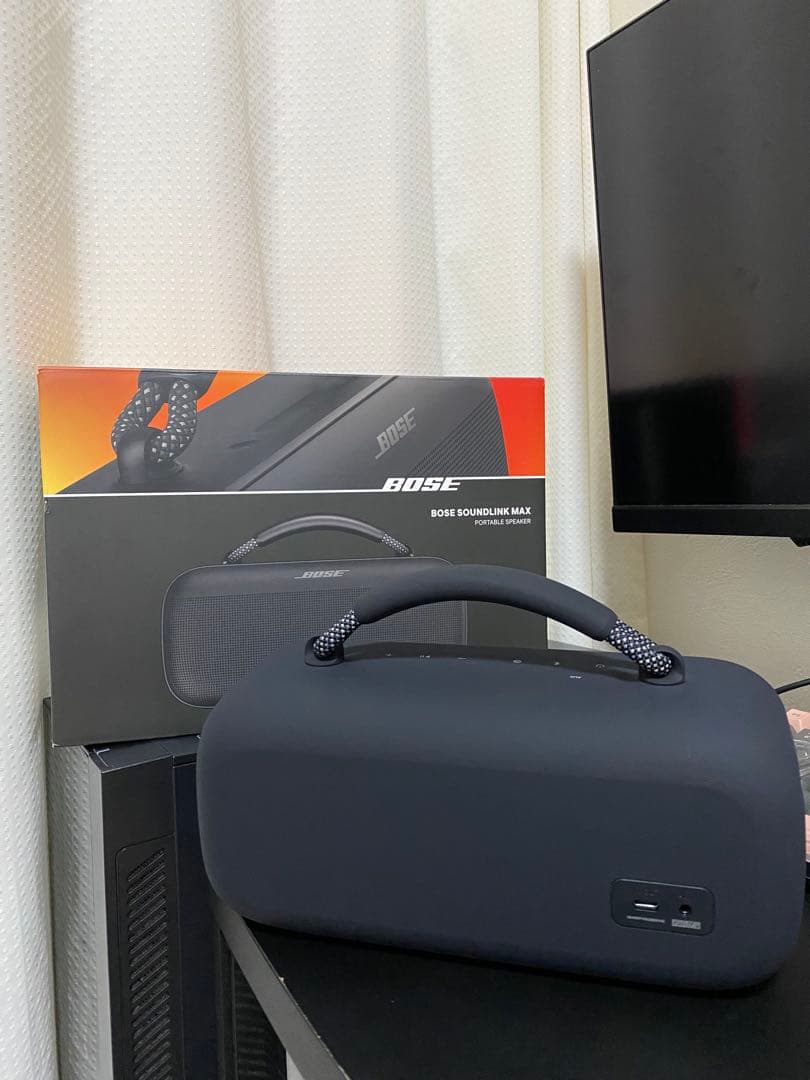 【美品】Bose SoundLink Max スピーカー ＋箱・充電ケーブル付き