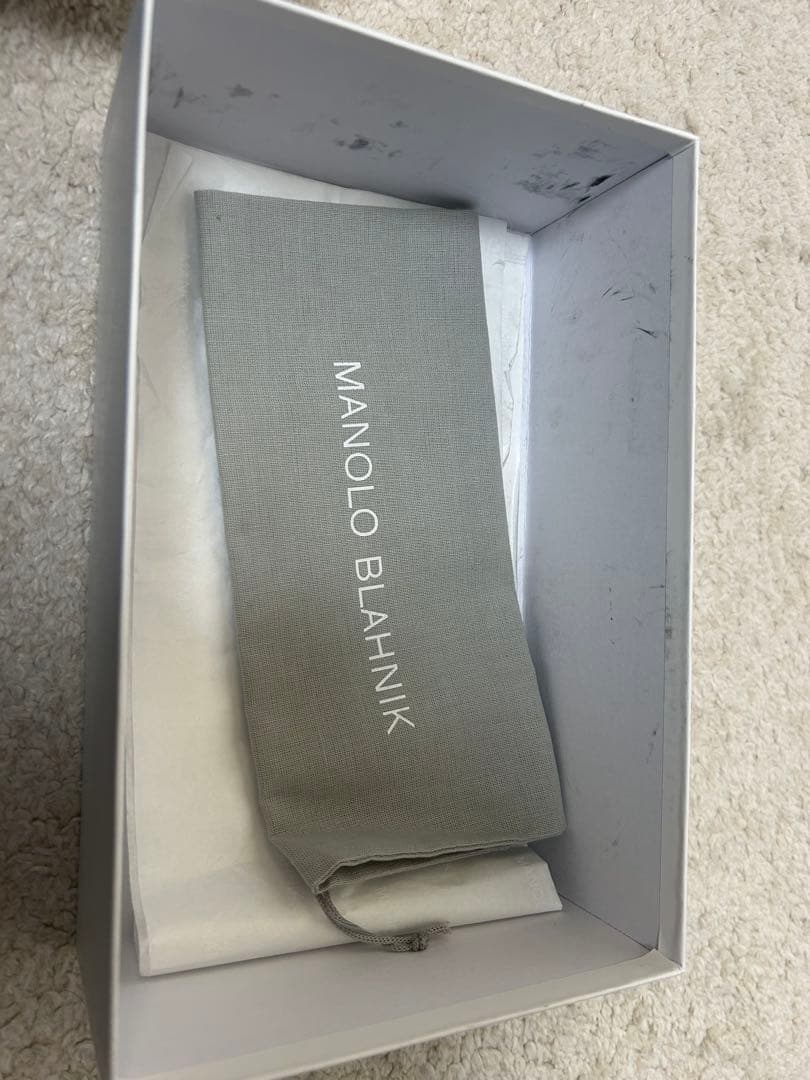 定価約15万 新品 マノロブラニク Dineralo レザーローファー35.5