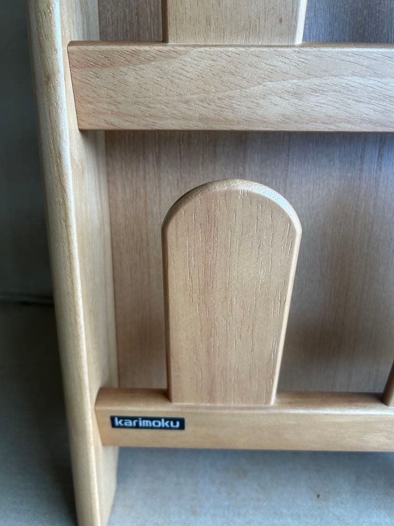 新品 カリモク スリッパラック AS3723NN 10足入れ 天板無垢 天板ムク