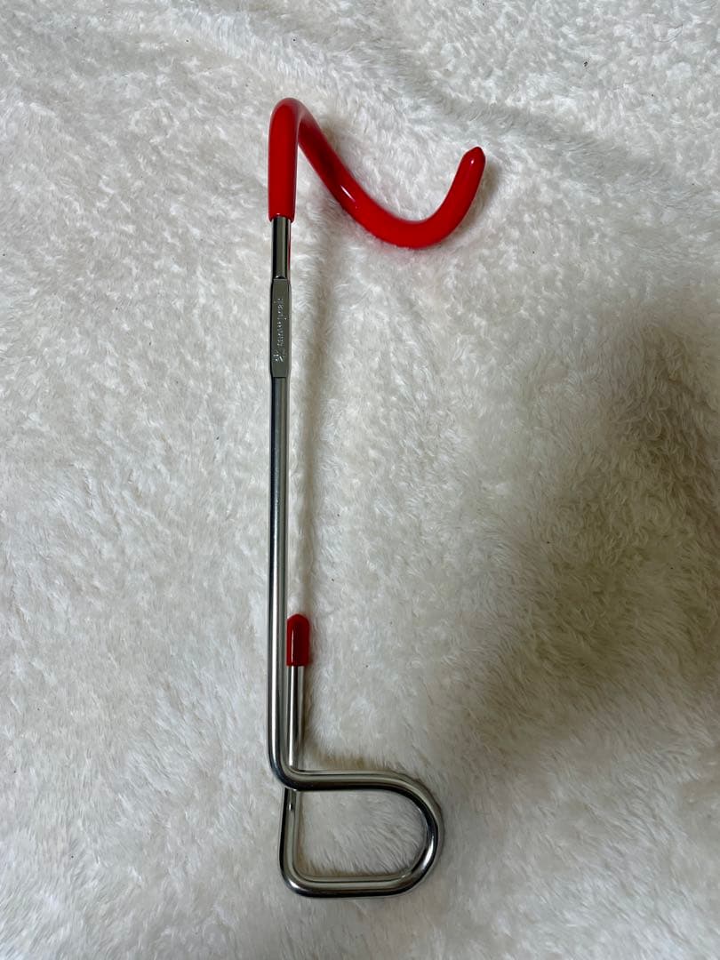 ※81　おまけ付【中古品】ウイングポールレッド280×2本／スノーピーク