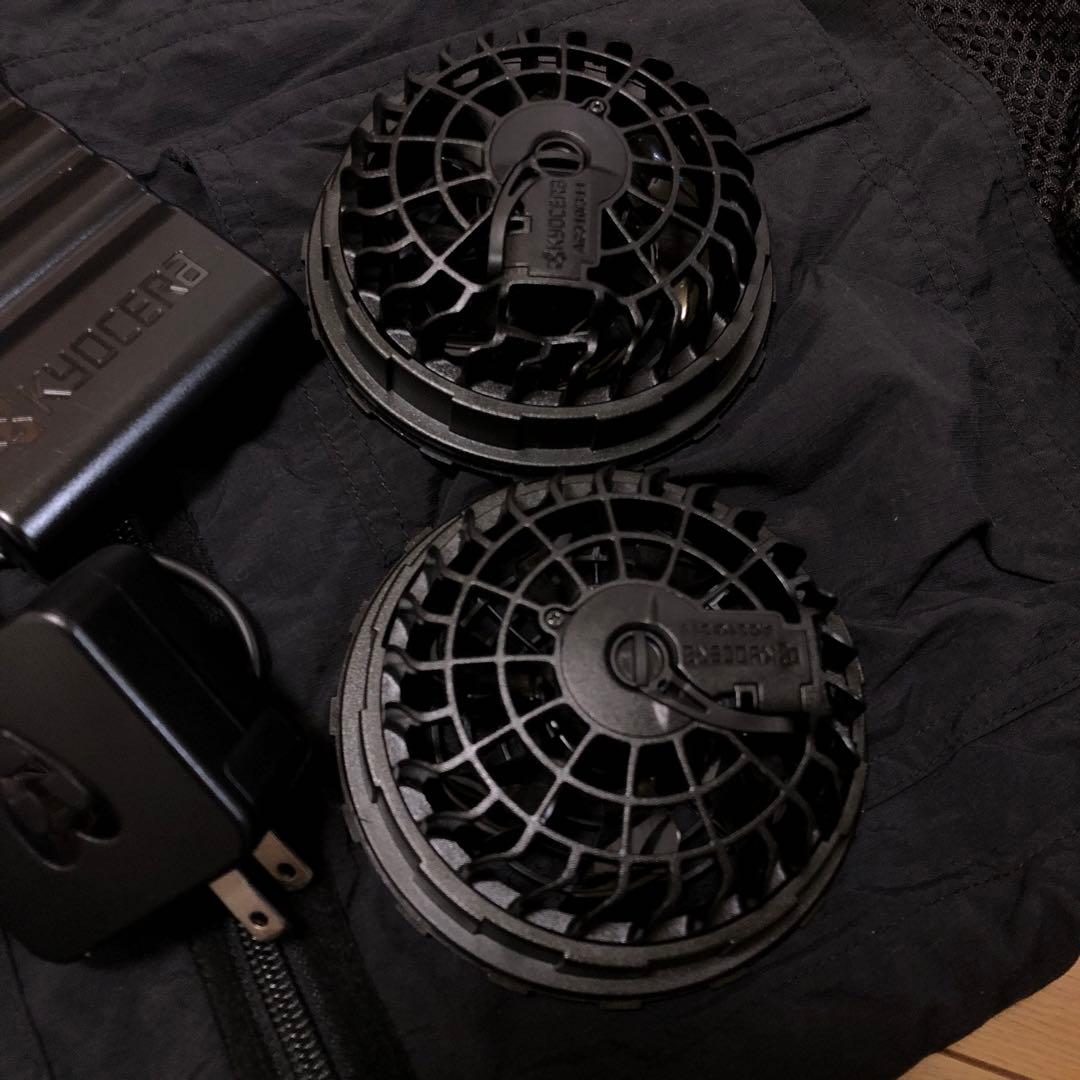 BURTLE AIRCRAFT 17V ファン　フルセット 空調服