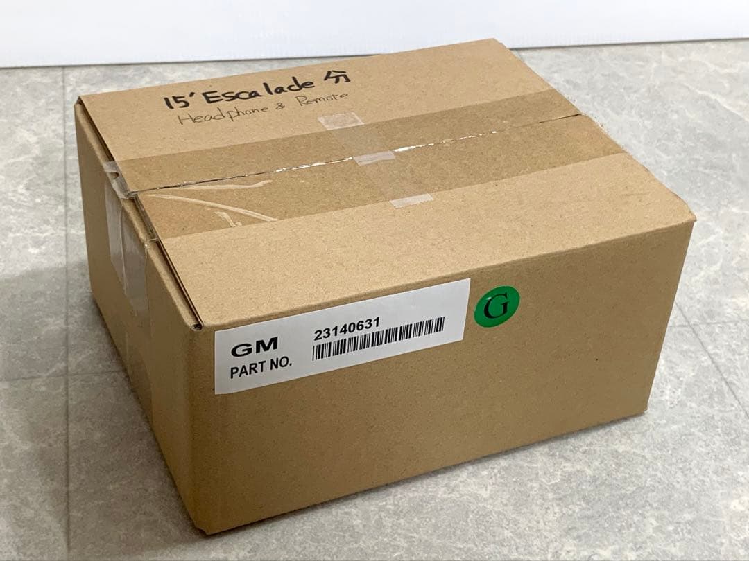 Cadillac ワイヤレスヘッドホン 2台 リモコンセット 23140631