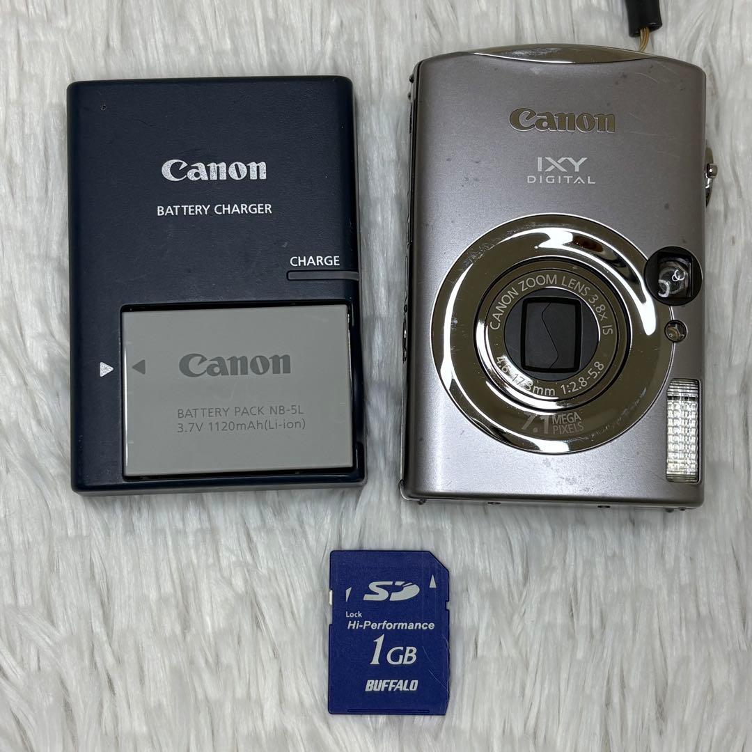 Canon カメラ　IXY 900IS PC1209 充電器 コンデジ　動作品