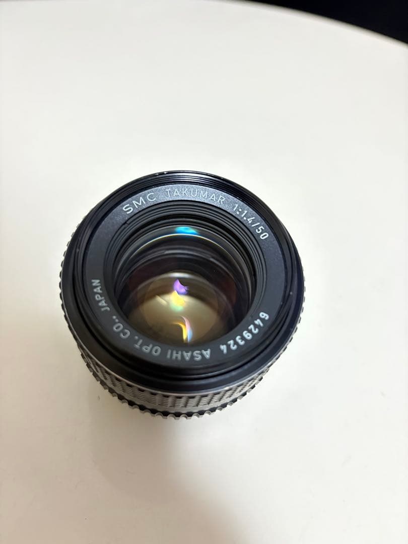 【美品】SMC TAKUMAR 50mm f1.4 m42マウント