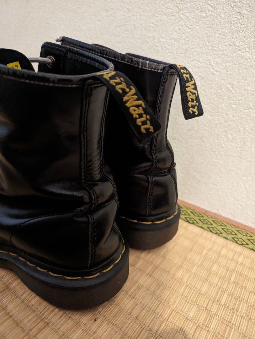 Dr. Martens ブラックワークブーツ