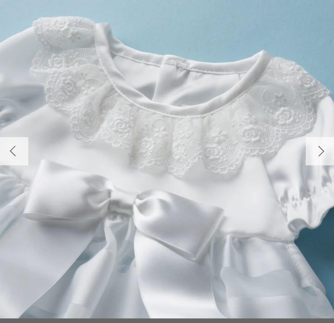 現行　新品ミキハウス　セレモニードレスセット　通年向け　お宮参り　退院　出産準備