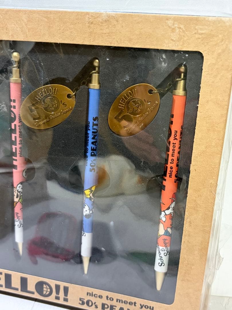 激レア★新品　PEANUTS スヌーピー　USJ限定　ボールペンセット　50周年