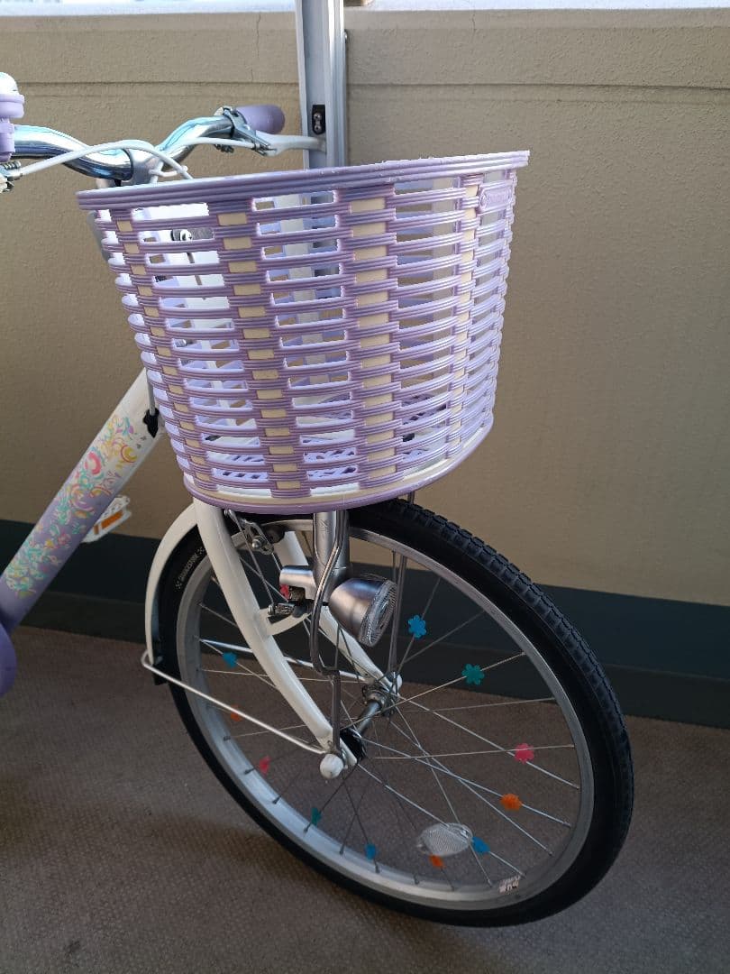 ブリヂストン　エコパル　20インチ　ラベンダー　　子供用自転車