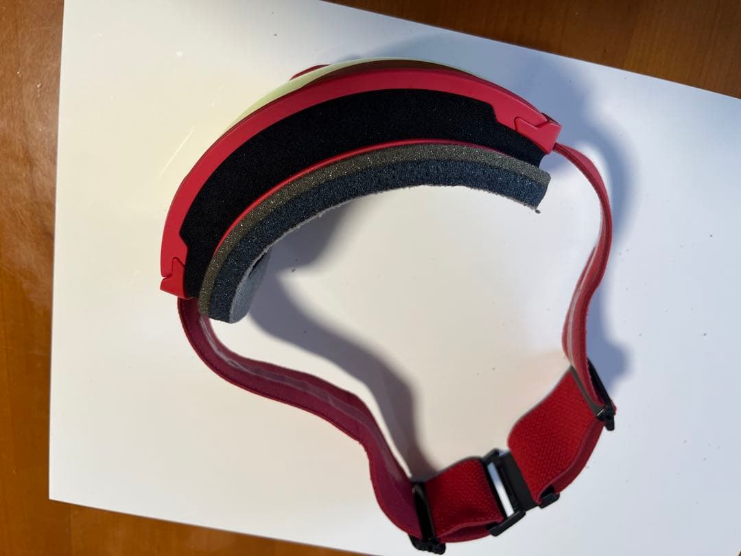 SMITH ゴーグル ミラー レッド　偏光レンズ