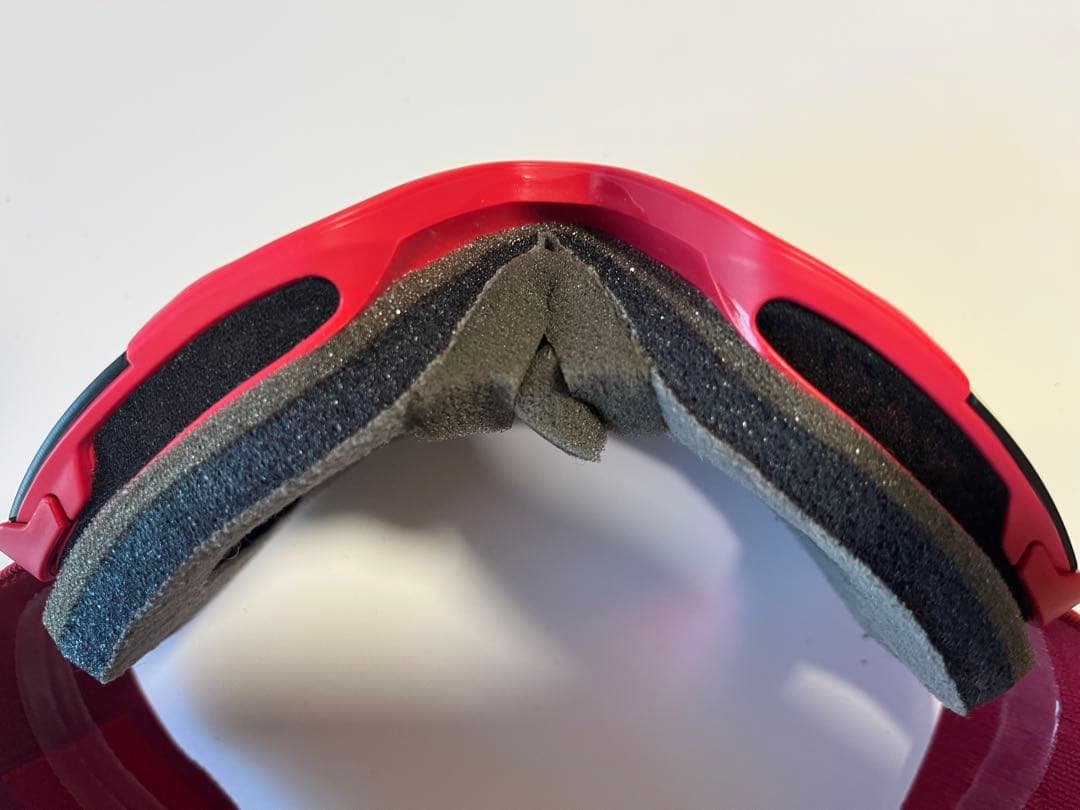 SMITH ゴーグル ミラー レッド　偏光レンズ