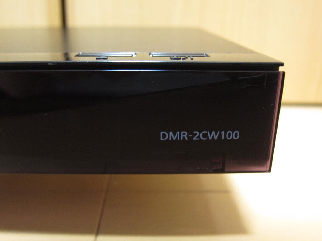 リモコン付属。新品HDD1TBへ交換！Panasonic DMR-2CW100