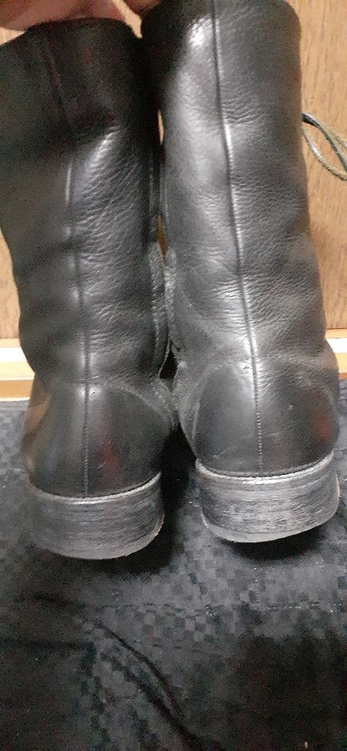 パドローネ　レースアップブーツ　サイドジップ 11ホール　27cm