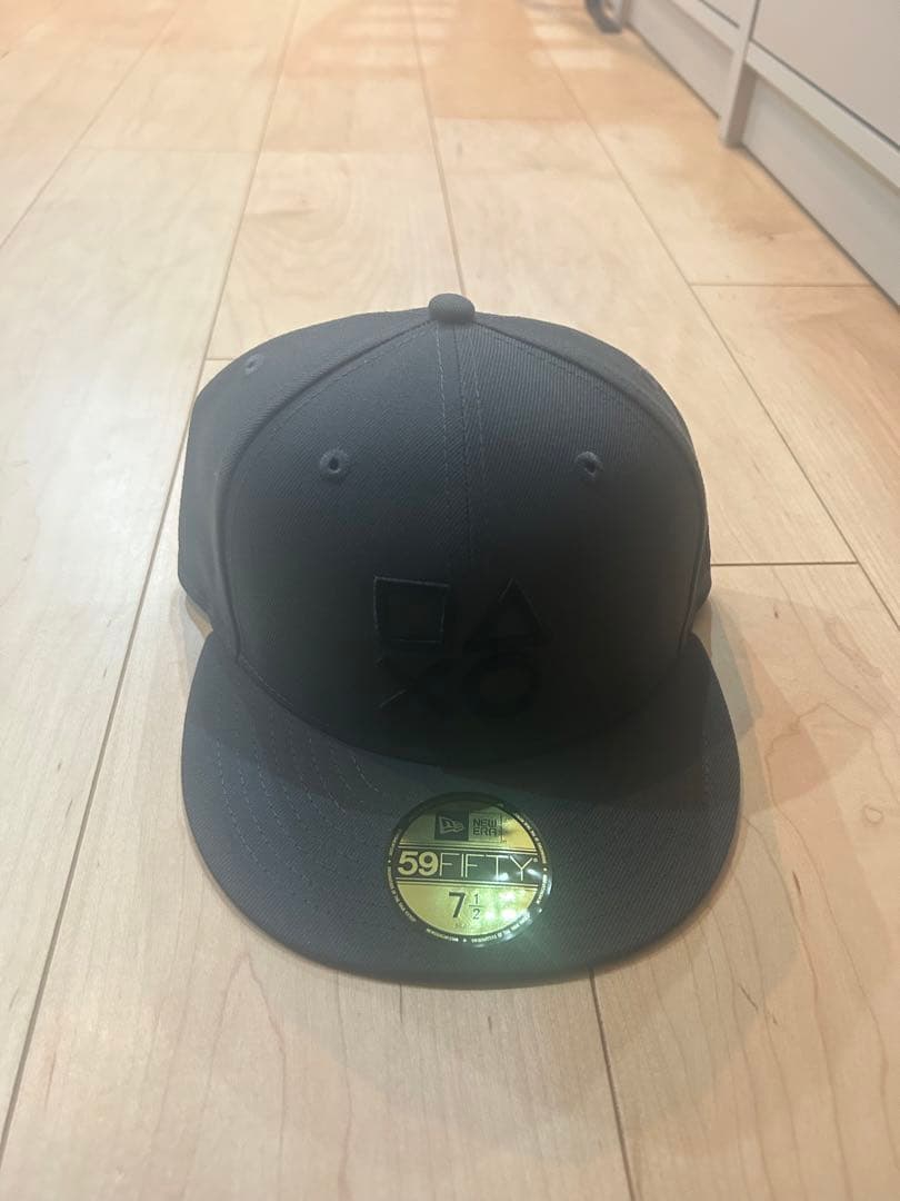 ⭐️新品未使用 ニューエラ⭐️PlayStation ダークグラファイト7 1/2