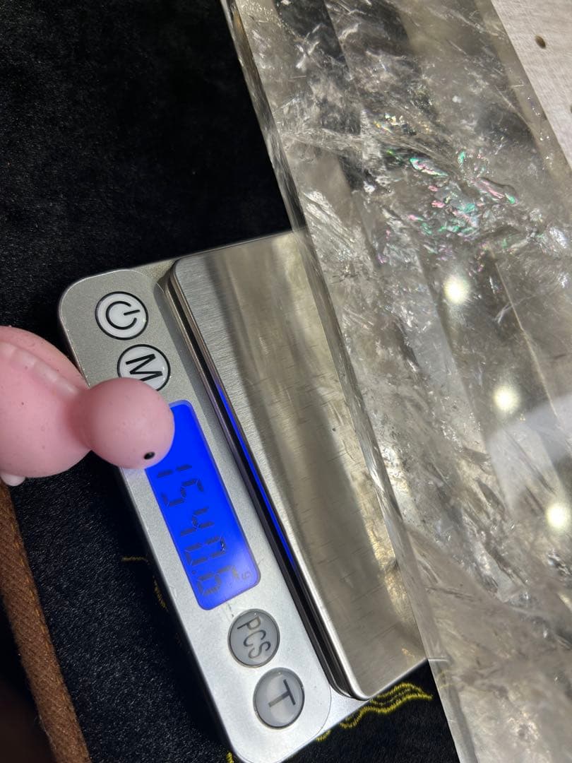 水晶 ポイント タワー 1.5kgオーバー