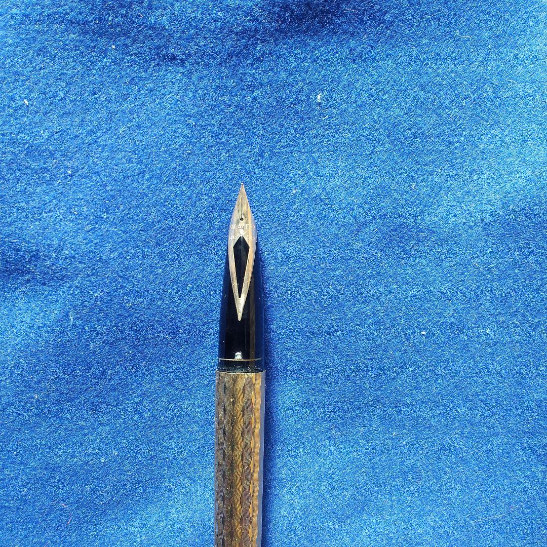美品 シエィフ-万年筆 14Kベン先