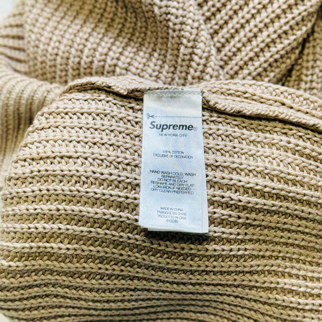 最終価格Supreme Small Box Ribbed Sweater L23