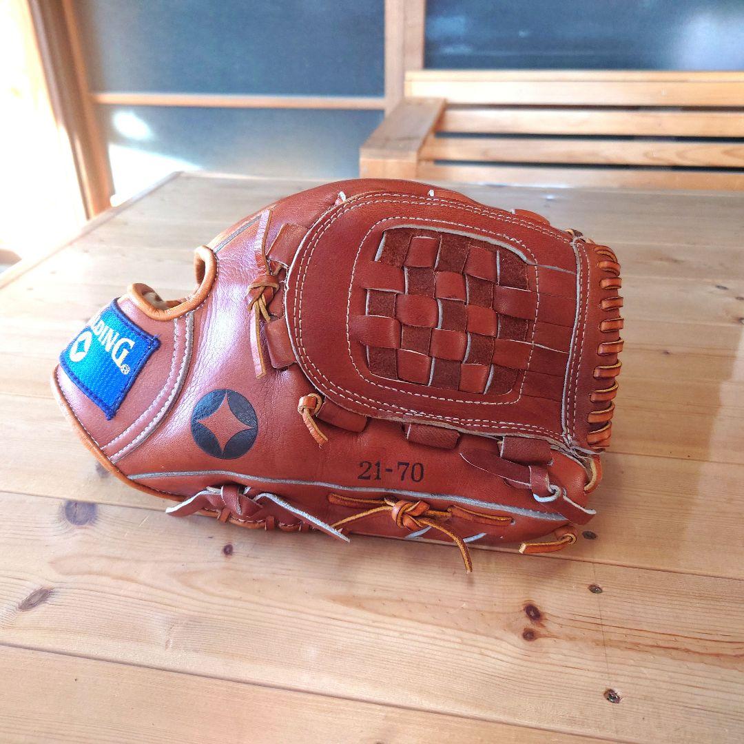 スポルディング 軟式グローブ 21-70 ブラウン