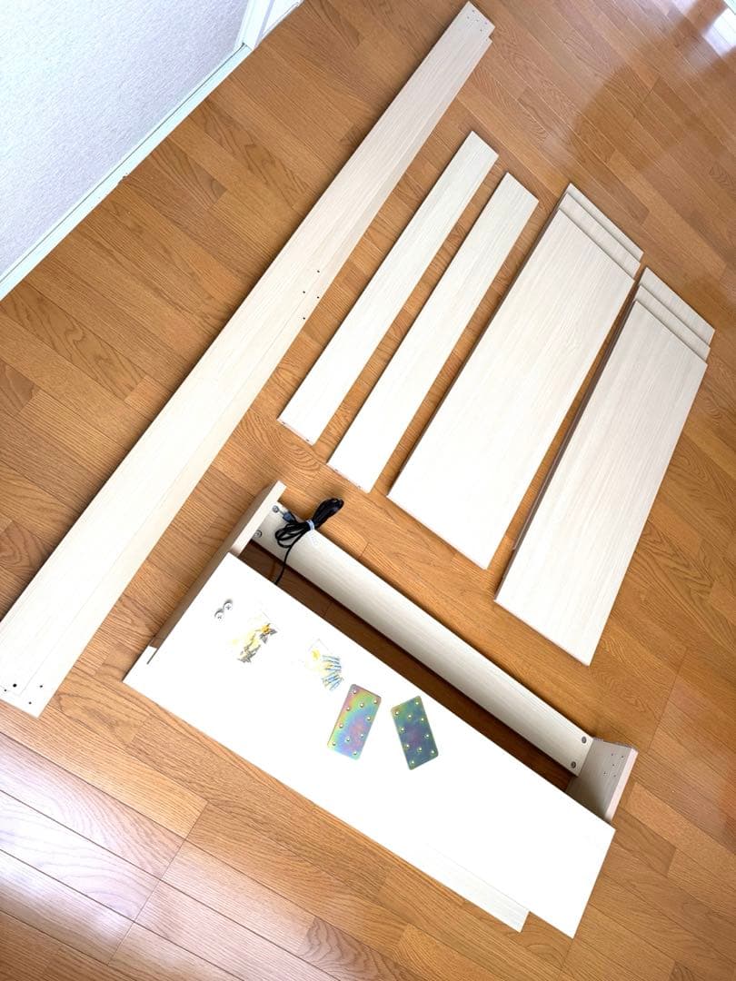 北欧調フロアベッドフレーム(S) オーク