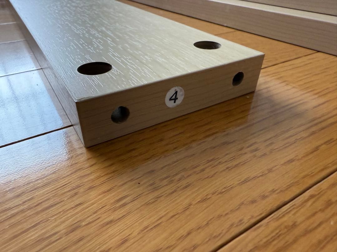 北欧調フロアベッドフレーム(S) オーク