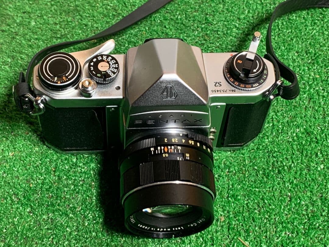 ASAHI PENTAXS2 一眼レフカメラSuper-Takumar 55mm
