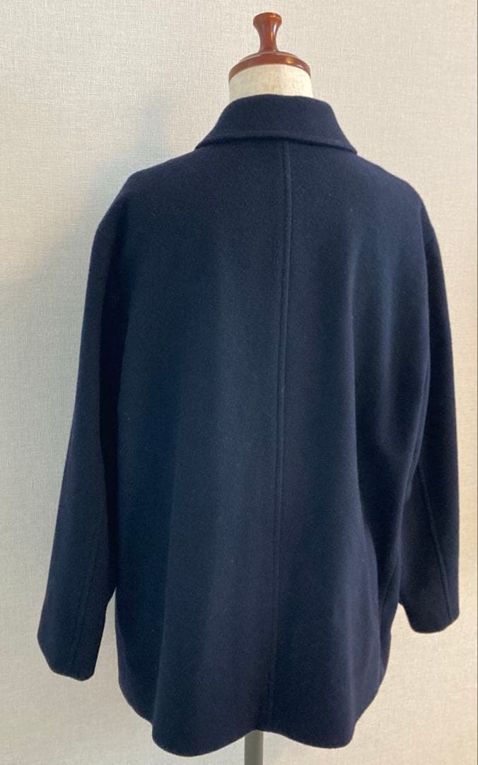 マッキントッシュロンドン　ネイビー　ウール　コート
