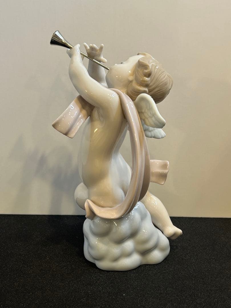 【 絶版品値下げ 】 リヤドロ　陶器製　天使像